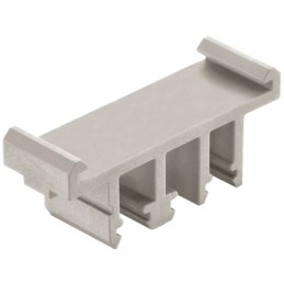 2 pcs - Harting Fixing Element, Han D Series , For Use With Terminal Block Connector