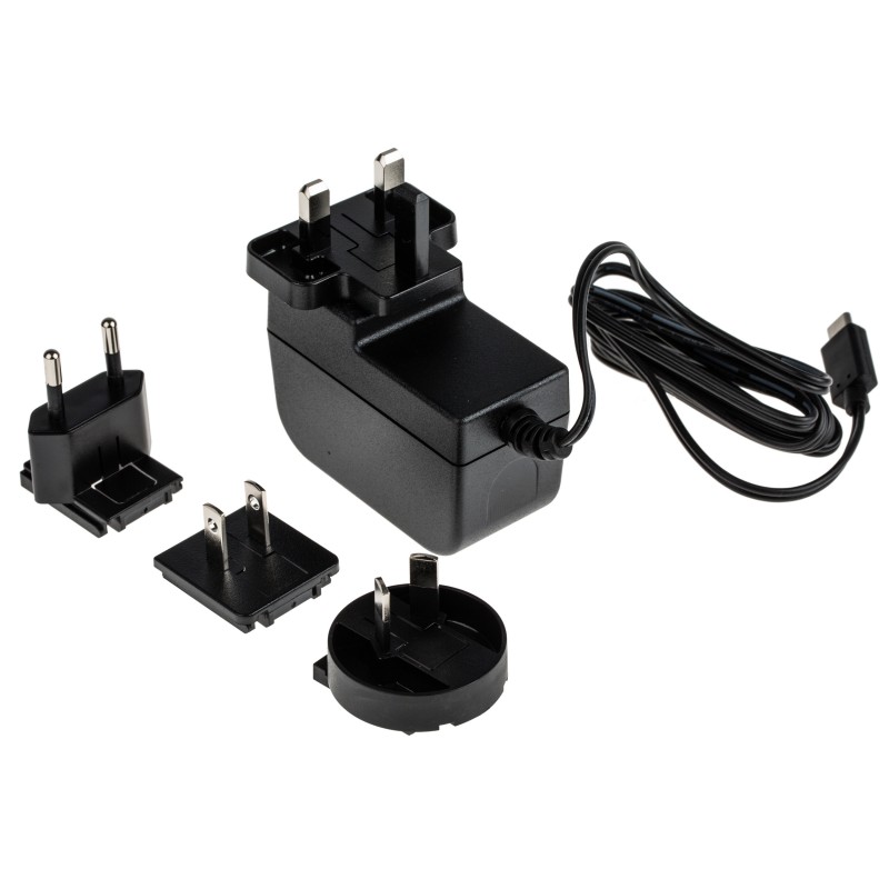 1 pcs - RS PRO Plug-In AC/DC Adapter 5.1V dc Output, 3A Output