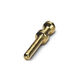 1 pcs : 1674817 - Heavy Duty Power Connectors Turn 2.5 Crimp Male Diam. 2.5mm, Au