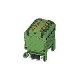 1 pcs : 3002964 - DIN Rail Terminal Blocks PTFIX 12X1,5-NS15AGN 1.5 mm2 DIN RAIL MN