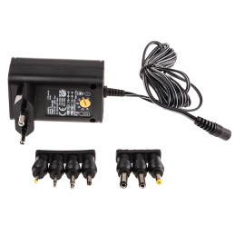 1 pcs - Ansmann 3.6W Plug-In AC/DC Adapter 3V dc Output, 300 - 600mA Output