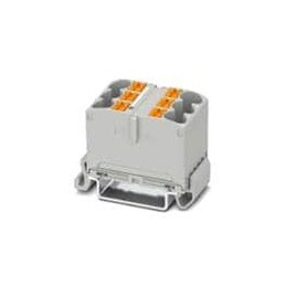 1 pcs : 1082479 - DIN Rail Terminal Blocks PTFIX 6X10/S-NS35A GY