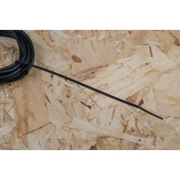 1 Bag of 100 - RS PRO Cable Tie, Heat Stabilised, 203mm x 2.5 mm, Black Nylon, Pk-100