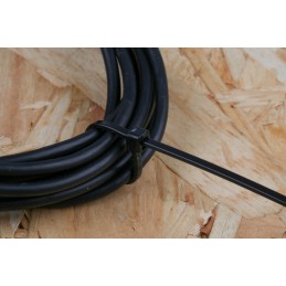 1 Bag of 100 - RS PRO Cable Tie, Heat Stabilised, 203mm x 2.5 mm, Black Nylon, Pk-100