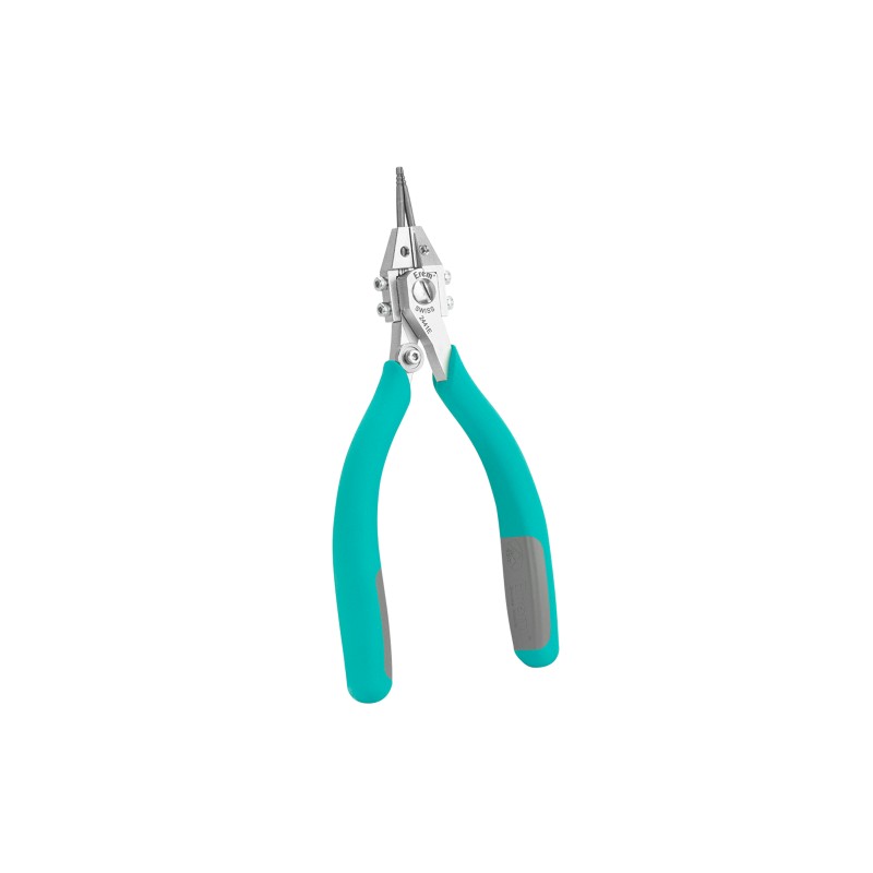 1 pcs - Erem Long Nose Pliers, 130 mm Overall, Straight Tip, 24mm Jaw, ESD