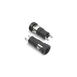 1 pcs : 82300000005 - Fuse Holder 5x20MM PANEL MNT QC BODY ONLY PRESS-FIT