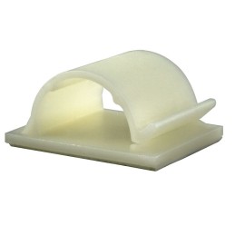 1 Bag of 50 - RS PRO Natural Nylon Cable Clip, 12.8mm Max. Bundle