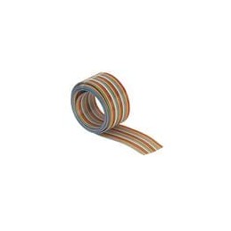 1 pcs : 09180067005 - Flat Cables SEK/IDC Flat Cable 6pin, color coded, AWG28/7, 1.27mm pitch, UL AWM-style 2651, per foot