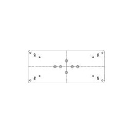 1 pcs : DRP-01A - DIN Rail Power Supplies Fix Plate for Case 203, 205, 978, 999