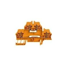 1 pcs : 1694140000 - DIN Rail Terminal Blocks ZDK 2.5 OR