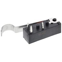 100 pcs - Saia-Burgess Roller Lever Micro Switch, Through Hole Terminal, 1 A @ 250 V ac, SPDT, IP54