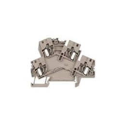 1 pcs : 8670750000 - DIN Rail Terminal Blocks ZDK 4-2