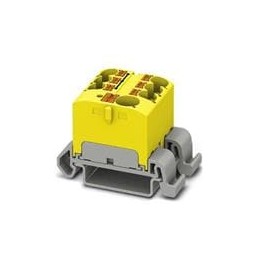 1 pcs : 3273730 - DIN Rail Terminal Blocks PTFIX 10/6X4-NS35A YE