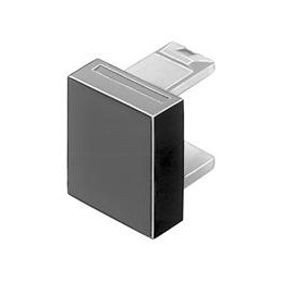 1 pcs : 01-985.7 - Industrial Panel Mount Indicators / Switch Indicators LENS SQ FLT TPT CLR