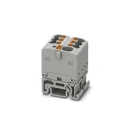 1 pcs : 1047490 - DIN Rail Terminal Blocks PTFIX 4/6X1 5-NS15A GY