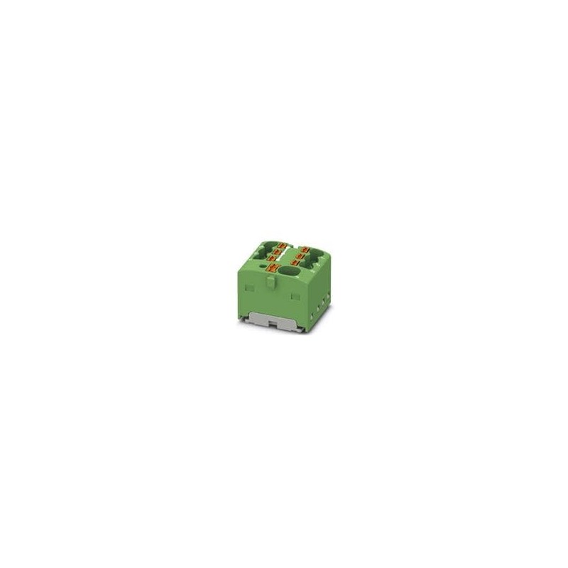 1 pcs : 1047482 - DIN Rail Terminal Blocks PTFIX 4/6X1 5-G GN