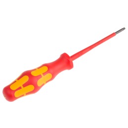 1 pcs - Wera Torx Insulated Screwdriver, T9 Tip, 80 mm Blade, VDE/1000V, 161 mm Overall