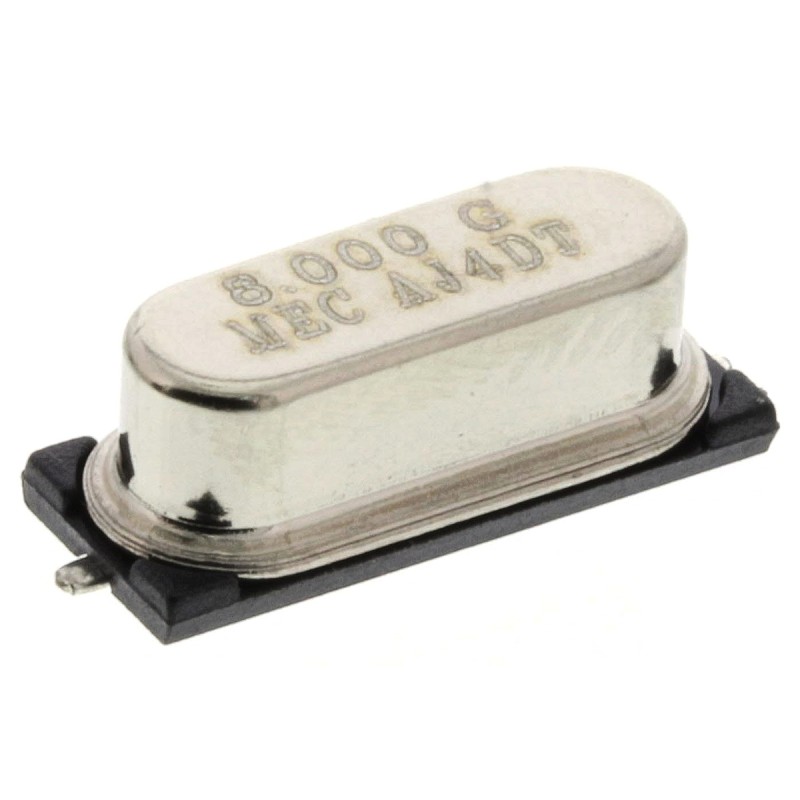 5 pcs - MERCURY 8MHz Crystal ±30ppm HC-49-US SMD 2-Pin 11.2 x 4.5 x 4mm