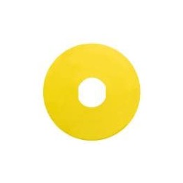 1 pcs : ZBY8101 - Switch Fixings 90MM CIRC LGND, YLLW NO MARKING