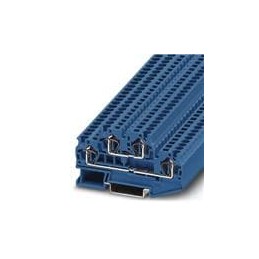 1 pcs : 3031432 - DIN Rail Terminal Blocks STTB 4 BU