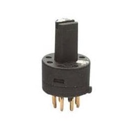 1 pcs : MR-12-A8 - Rotary Switches ROTARY SWITCH 1 POL 2 POS 8 PIN