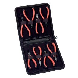1 pcs - Bahco 8-Piece Plier Set, 250 mm Overall