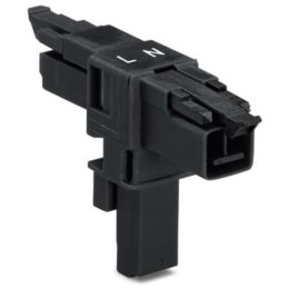 2 pcs - Wago 890 Series Lighting Connector, 2-Pole, Female to Male, 2-Way, Cable Mount, 16A