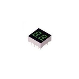 1 pcs : LB-602VK2 - LED Displays & Accessories LED 2 DIGIT DISP .6'CCREDSHORT LEAD