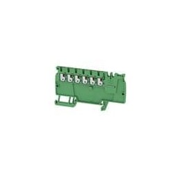 1 pcs : 2614100000 - DIN Rail Terminal Blocks AAP11 1.5 LI GN/OR
