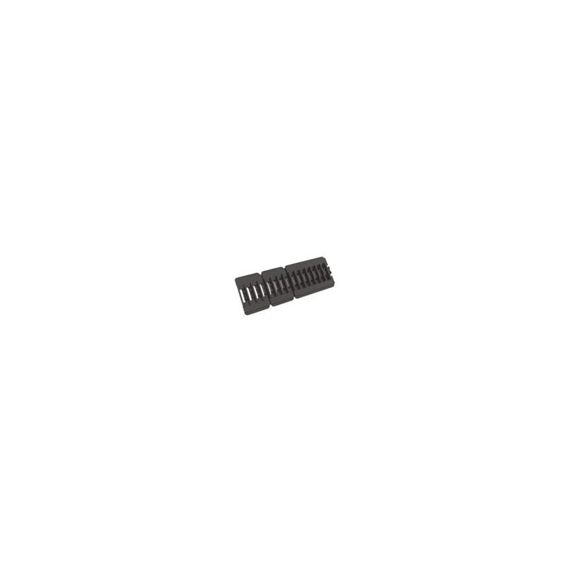 1 pcs : EFA04-06-001 - Cable Mounting & Accessories Fiber Clip,Black,8/4/4,3MM, Fiber Clip,Black