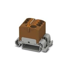 1 pcs : 3273734 - DIN Rail Terminal Blocks PTFIX 10/6X4-NS35A BN