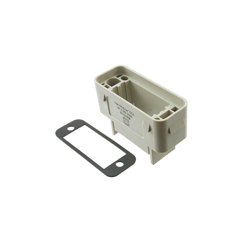 2 pcs - HARTING Han-Modular Heavy Duty Power Connector Hood