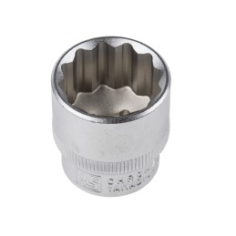 1 pcs - RS PRO 3/8 in Drive 21mm Standard Socket, 12 point