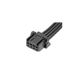 1 pcs : 219652-1044 - Rectangular Cable Assemblies Micro-One ISL Fem-Fem 4ckt 600mm