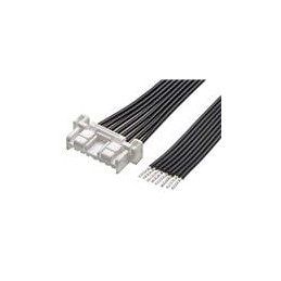 1 pcs : 221959-1083 - Rectangular Cable Assemblies CLIKMatetoPigtail (OTS) Cable Asmbly 2mm Ptch Sngl Row 300mm Lngth 8 Ckts Wht
