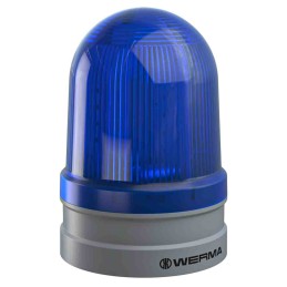 1 pcs - Werma EvoSIGNAL Maxi Series Blue Multiple Effect Beacon, 115 - 230 V ac, Base Mount, LED Bulb, IP66