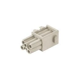 1 pcs : 09149061101 - Heavy Duty Power Connectors HAN DOMINO 6P DD CUBE FE POS.1