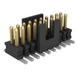 2 pcs - Samtec FTSH Series Vertical PCB Header, 20 Contact(s), 1.27mm Pitch, 2 Row(s)