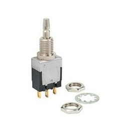 1 pcs : EB2011G - Pushbutton Switches SPDT ON-(ON) .4VA SOLDER LUG