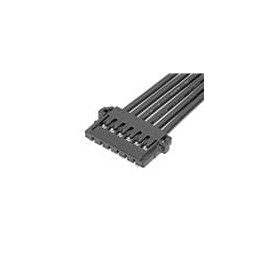 1 pcs : 219656-2060 - Rectangular Cable Assemblies Pico-Lock F-F OTS Cbl Assy SR 50mm Au 6Ckts Blk