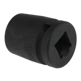 1 pcs - Teng Tools 18mm, 1/2 in Drive Impact Socket Hexagon, 30 mm length