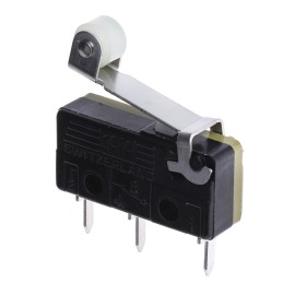 200 pcs - Saia-Burgess Roller Lever Micro Switch, PCB Terminal, 6 A @ 250 V ac, SPDT, IP40