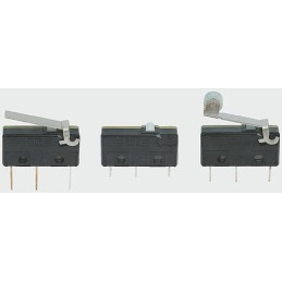 200 pcs - Saia-Burgess Hinge Lever Micro Switch, Solder Terminal, 10.1 A @ 250 V ac, CO, IP40