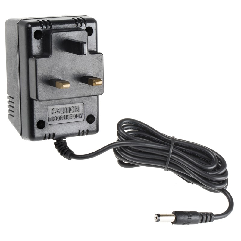 1 pcs - RS PRO 5W Plug-In AC/DC Adapter 12V ac Output, 400mA Output