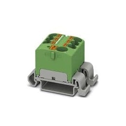 1 pcs : 3273732 - DIN Rail Terminal Blocks PTFIX 10/6X4-NS35A GN
