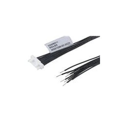 1 pcs : 224092-1084 - Rectangular Cable Assemblies CLIK-Mate-to-Pigtail OTS Cable Assembly 1.25mm P SR 600.00mm Length 8 Ckts WH