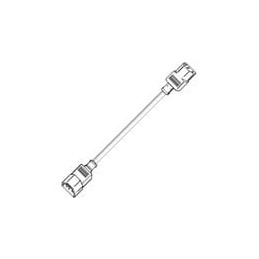1 pcs : 17523 10 B1 - AC Power Leads 18/3SJT 1ft8in C14 C13