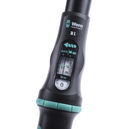1 pcs - Wera Click-Torque B 1 Click Torque Wrench, 10 - 50Nm, 3/8 in Drive, Square Drive