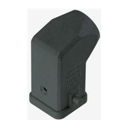 1 pcs : 19200030627 - Heavy Duty Power Connectors PLASTIC HOOD HAN 3A 1 LVR LCKING