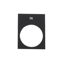 1 pcs : ZB2BY2503 - Switch Fixings NAMEPLATE (I